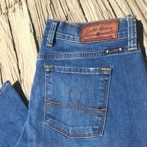 🍀Lucky Brand Sofia Boot Cut Ankle Jeans🍀